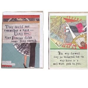 2‎ Curly Girl Design Cards Stationery Friendship Love Inspiration Anniversary